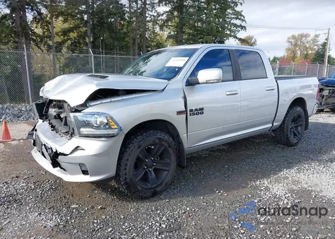 2017 Ram 1500 Night 4X4 5'7 Box from USA, damaged, VIN 1C6RR7MT4HS617399
